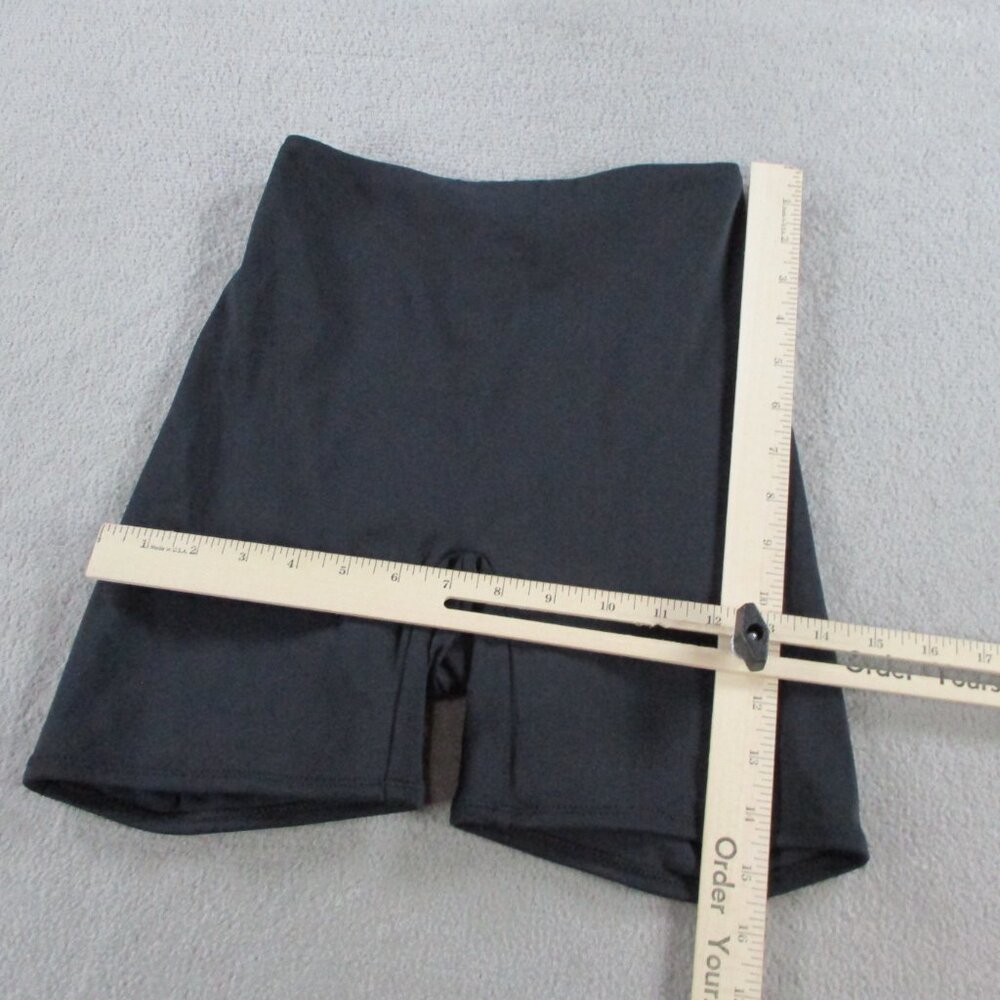 SKIMS Shaping Swim Shorts Womens 2XS XXS Onyx Black High Waisted Stretch NWT - Picture 5 of 8